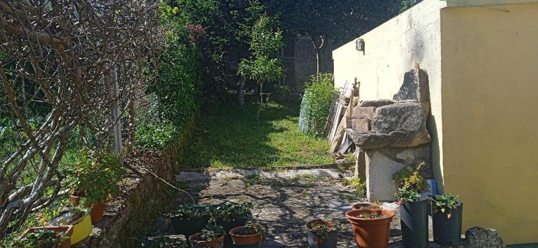 הוילה Moaña Casita Con Terreno A 10 Minutos Del Centro De Vigo מראה חיצוני תמונה